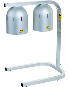 Lampe Chauffante Double Aluminium sur Pied - Stalgast