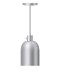 Lampe chauffante gris brillant - 356-1803 mm - Hatco