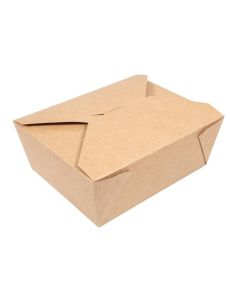 Boîtes repas en carton compostable Vegware 130 cl (x300)