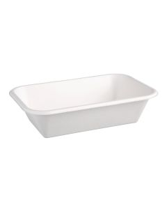 Lot de 50 barquettes en Bagasse Compostable - Fiesta Green - DW349