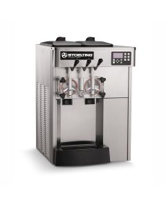 Machine à Glace Italienne à Gravité 2 Parfums et Mélange - 44 Litres/Heure - Pujadas
