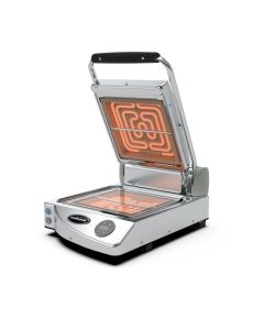 Machine à grill panini vitro digital - lisse transparente - Spidocook