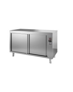 Meuble Bas Inox Chauffant Double Façade - Gamme 700 - Combisteel