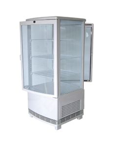 Mini Armoire Réfrigérée Panoramique - 4 Niveaux - 86 L - Virtus
