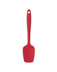 Mini spatule et cuillère en silicone rouge Vogue - 200 mm