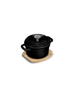 Mini Cocotte Ronde avec Couvercle Ø 10 cm - Pujadas