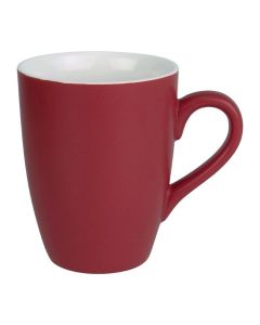 Mug Pastel Mat Rouge 320 ml - Lot de 6 - Olympia