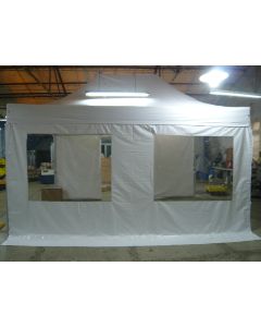 Mur 6m 2 Fenêtres pour Stand Pliant 6 x 3 m