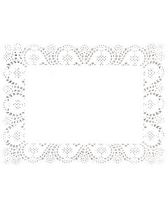 Napperons rectangulaire en papier 400 x 300 mm Fiesta - Lot de 250