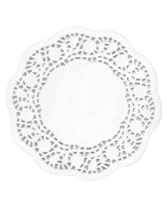 Napperons ronds en papier 165 mm de diamètre - Fiesta - Lot de 250