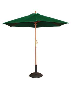 Parasol de Terrasse à Poulie Vert Professionnel de 2,5 m - Bolero -