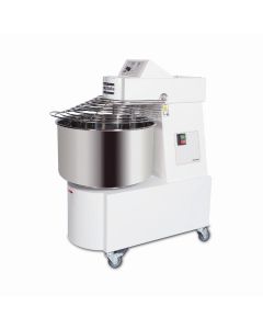 Pétrin à Spirale Vitesse Variable Tête Fixe SKV - Monophasé 41 Litres - Resto Italia