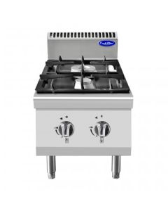 Piano de Cuisson Gaz Professionnel Série 700 - 2 feux à poser - Atosa