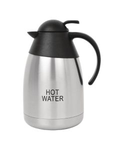 Pichet Isotherme Professionnel Gravé HOT WATER Inox - 1,5 L - Olympia