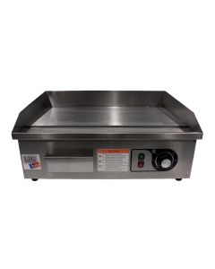 Plancha à Snacker Electrique 540mm Dessus Chrome - L2G