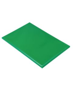 Planche à découper verte 25 x 450 x 300 mm épaisse haute densité - Hygiplas