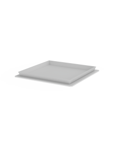Plateau Plexi Blanc Tronqué - L 300 x H 25 mm - Grill'Chic