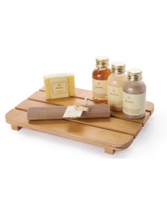Plateau de présentation à lattes en bois - Bolero