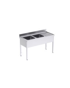 Plonge Inox Professionnelle Double avec Egouttoir Gamme 700 - Distform