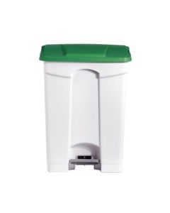 POUBELLE BLANCHE POLYPROPYLENE 90L - DIFP90VE