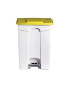 POUBELLE BLANCHE POLYPROPYLENE 90L - DIFP90YE