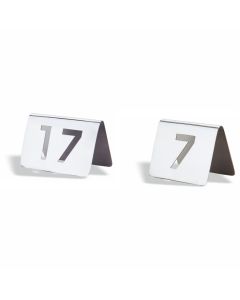 Numéro de Table Inox Chiffre 3 - Pujadas