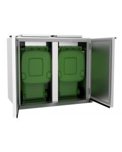 Réfrigérateur à Déchets 2x240L  - Combisteel