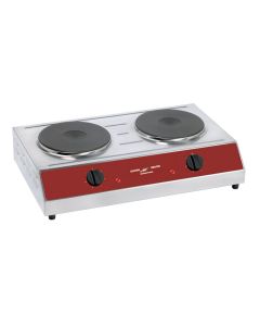 Réchaud Électrique Plaque Ronde2 x Ø 220 mm - Triphasé