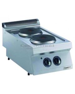 Réchaud Electrique Professionnel à poser - 2 x 2.6 kW - Combisteel