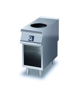 Réchaud Wok à Induction sur Meuble Diamante 90 - 5 kW - Olis