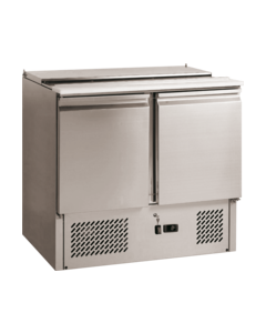 Saladette Inox Couvercle Télescopique +2/+8°C - L2G