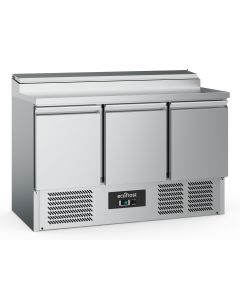 Saladette Réfrigérée Positive 390 LTR - 3 portes - Combisteel