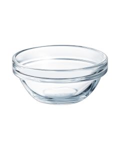Saladiers en Verre Trempé Empilables Ø 6 à 29 cm - Arcoroc - Lot de 6