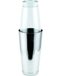 Shaker Boston Inox avec ou sans verre - Stalgast