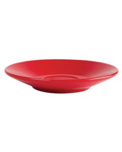 Soucoupe pour Tasse Espresso Rouge - Lot de 12 - Olympia