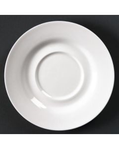 Soucoupes Rondes en Porcelaine Fine 156 mm - Lot de 6 - Lumina