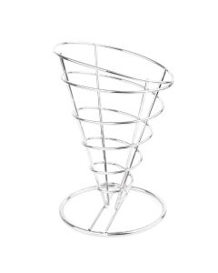 Support inox pour frites H 200 mm - Olympia