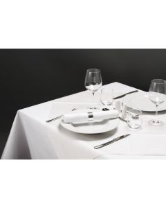 Surnappe Blanche Carrée 840 mm - Lot de 100 - Duni