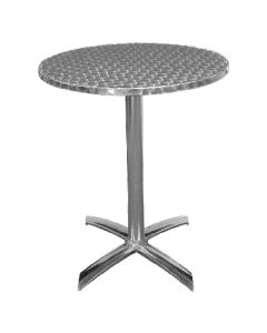 Table à plateau basculant Inox Bolero 600(diamètre) - 