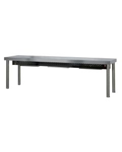 Table Chauffante 1 Niveau - Hauteur 400 mm - L 1200 à 1800 mm