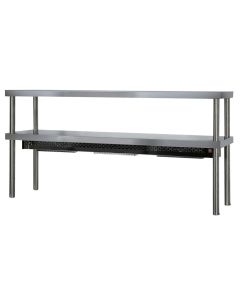 Table Chauffante 2 Niveaux - Hauteur 700 mm - L 800 à 1800 mm