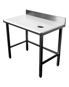 Table De Préparation Poisson Inox 1000x600x850 mm - L2G