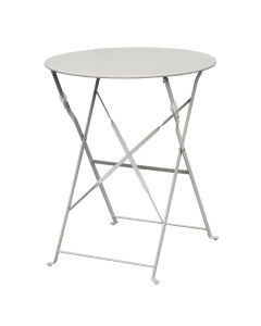 Table de Terrasse en Acier Gris 700 mm - Bolero