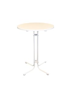 Table Haute Limbourg Blanc 800 mm