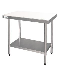 Table Inox de Boucher - Profondeur 600 mm x 900 - Vogue