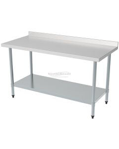 Table Inox Pro Avec Dosseret - Gamme 700 - Combisteel