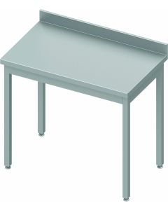 Table Inox Professionnelle avec Dosseret - Gamme 700 - Vogue Pas Cher