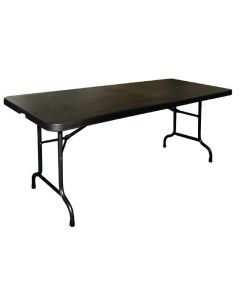 Table pliable au centre noire 1829 mm - Bolero