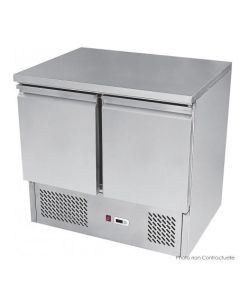Table Réfrigérée Positive 300 Litres 2 Portes - Profondeur 700 - Atosa