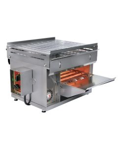 Toaster Convoyeur Inox Cuisson Infra-Rouge - 3 kW